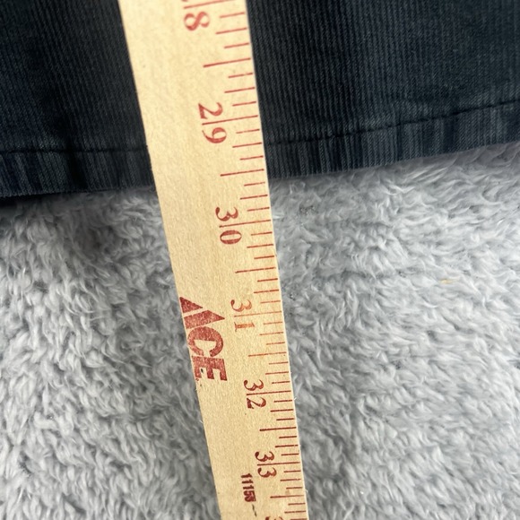 American Eagle Pants Womens 10 Gray Corduroy Flare Super High Rise Button Fly - Picture 13 of 13